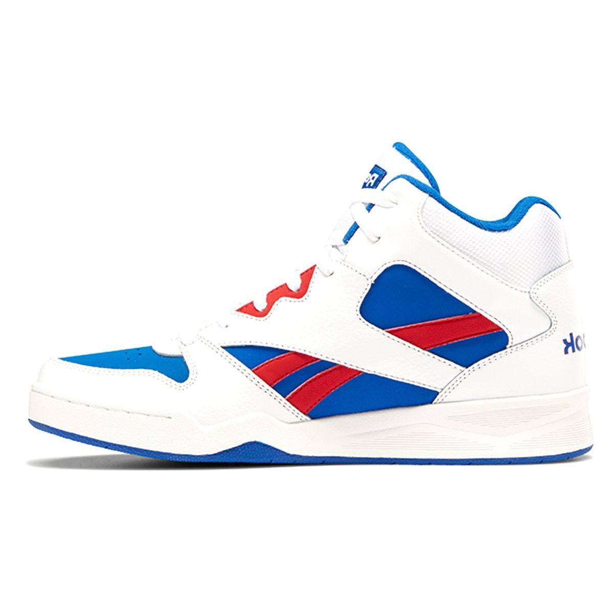 

Reebok Royal BB4500 2 Кроссовки унисекс с круглым носком, шнуровкой и высоким верхом для баскетбола, белые FX3438 42