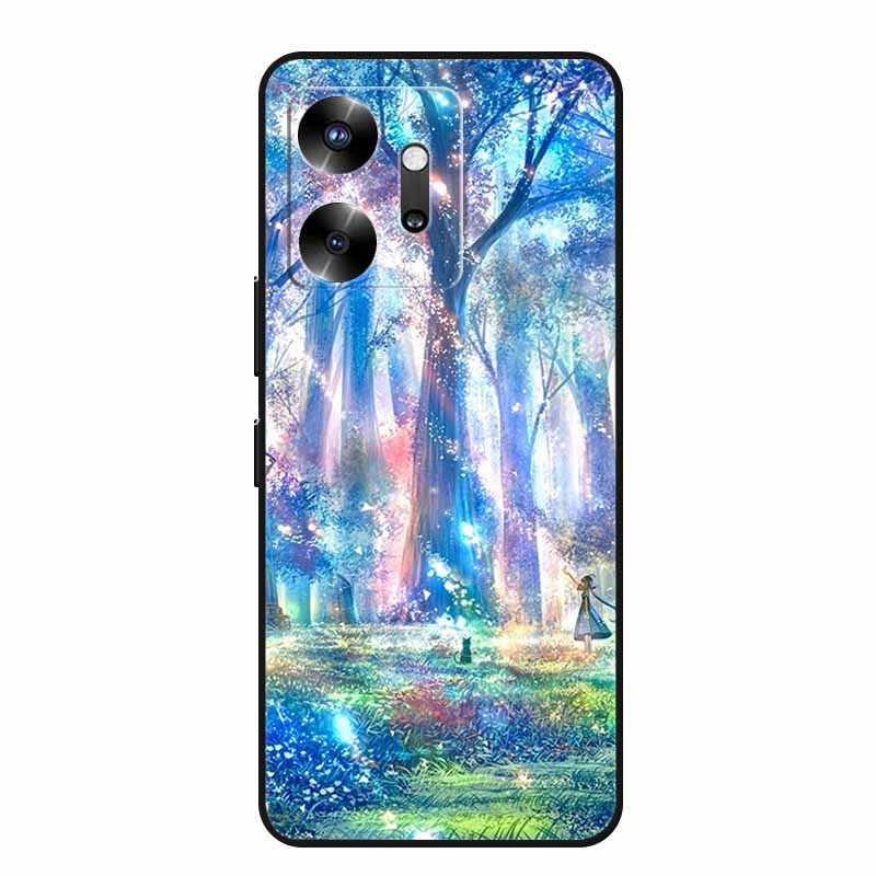For Infinix Zero 20 4G X6821 Cases Painted Soft Silicone Cover for Infinix Zero 20 2022 Phone Case Bumper Funda Cute Case Zero20