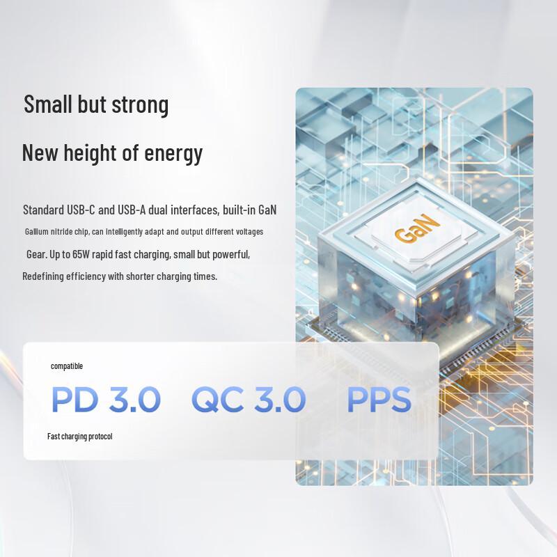 Lenovo ThinkPlus ThinkBook 65W Dual-Port GaN USB-C Charger