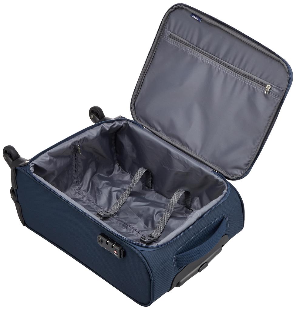 Soft Cabin with TSA Water 55 Blue [Jet Age] Suitcase, Carry, Size, Lock, Repellent, Cm, 2.3 Kg,