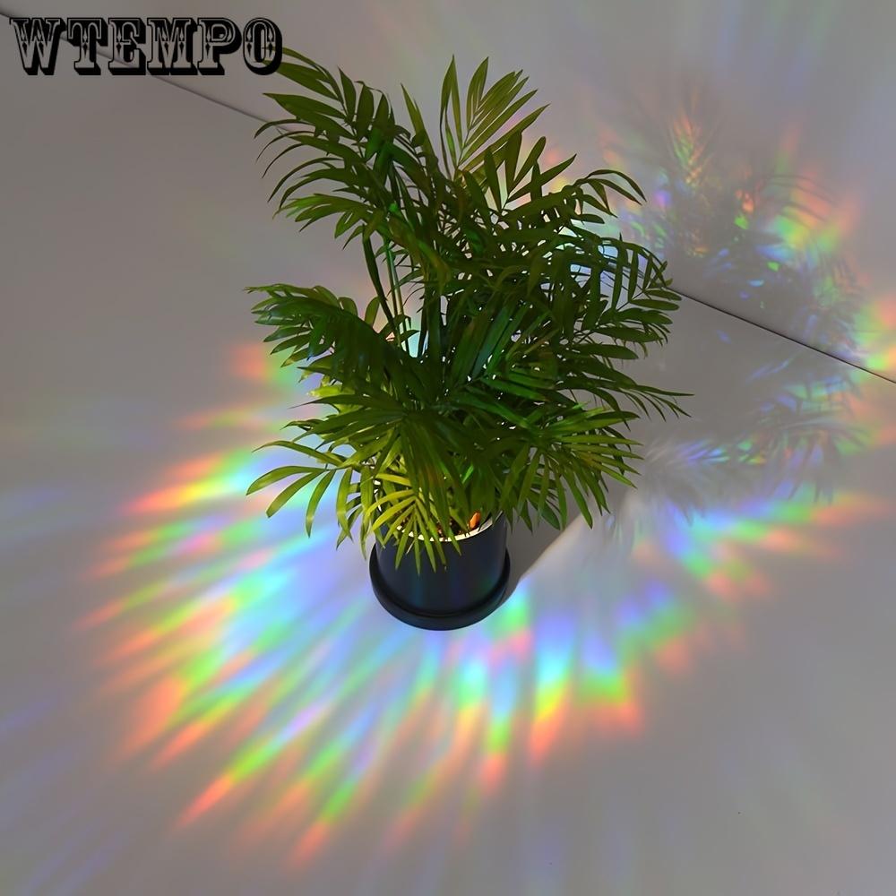 Sonnenfänger Wandaufkleber Regenbogen Fenster Spiegel Aufkleber DIY Fensteraufkleber Schlafzimmer Dekoration für Heimdeko Regenbogenmacher