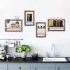 Schwebende Kastenregale Holzschweberegale Wandmontiert Wandregal Geometrischer Würfel Display Wandaufbewahrung Für Zuhause