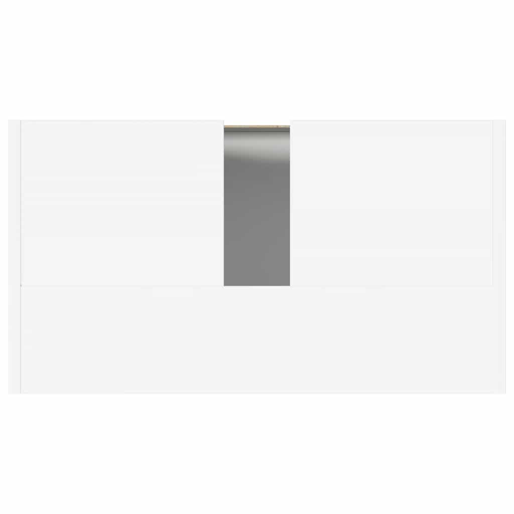 Bathroom Cabinet White 60 x 33 x 61 cm Engineered Wood