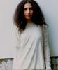 PROVO Asymmetrical Short Sleeve Blouse / Ivory