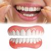Dentures for Men and False Teeth Temporary Repair Denture Easy To Adjustable and Practical Whitening for Teeth Dentures, Women, Self-made Adhesive,