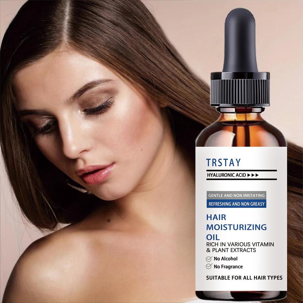 Hårvekstvæske fremmer hårabsorpsjon, pleiende pleie Flytende fuktighetsgivende hårvekst essensiell olje Hårpleie essensiell olje