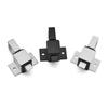 Impacts Activated Self Closing Spring Door Latches Easy Installation Aluminum Auto Locking Door Bolt for Enhances  Security