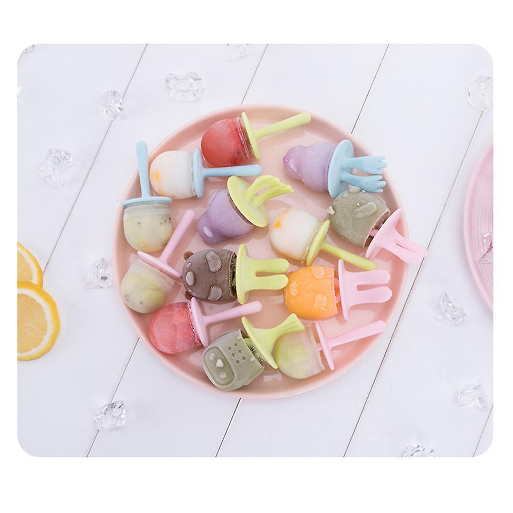 Household Silicone Popsicle Stencil Creative DIY Ice Cream Making Template