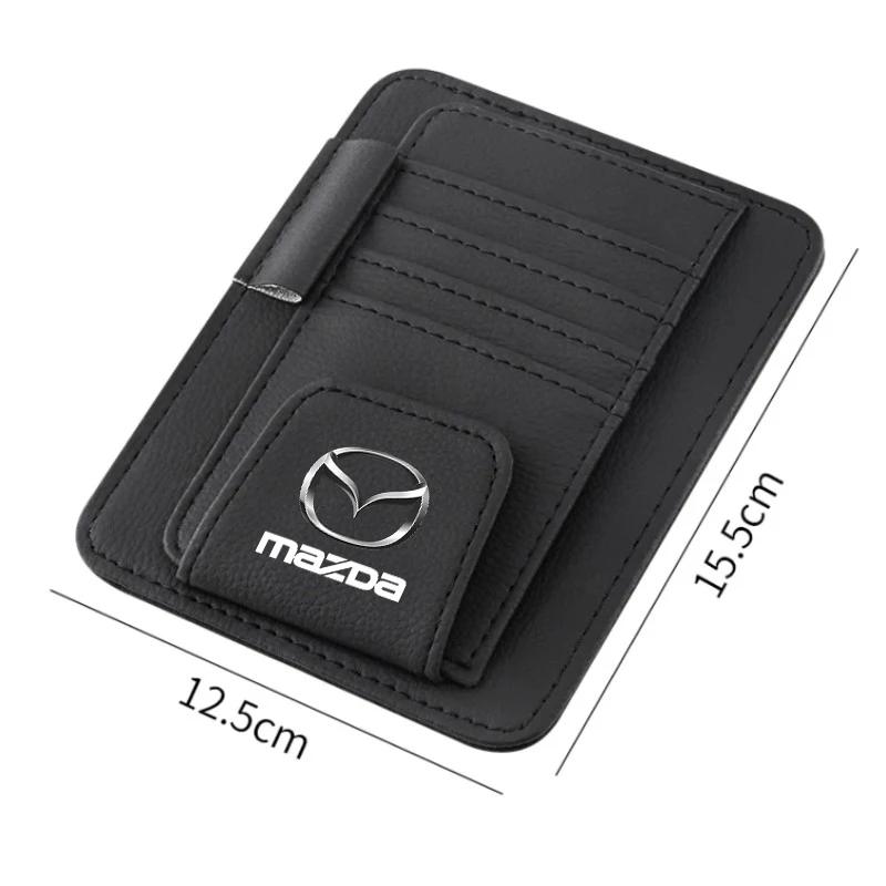 AAFC1 Auto-Sonnenblenden-Organizer IC-Kartenfach Brillenclip für Mazda CX-5 2 3 6 5 CX-30 CX-4 CX-3 MX-5 CX-9 CX-8 CX-7 GJ BM BL Dekorations Teile