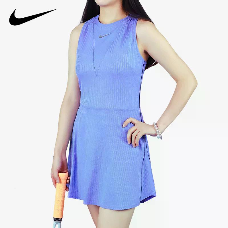 Nike Professional Sportswear Autumn Elegant Sleeveless Dress Women Dresses HJ8297