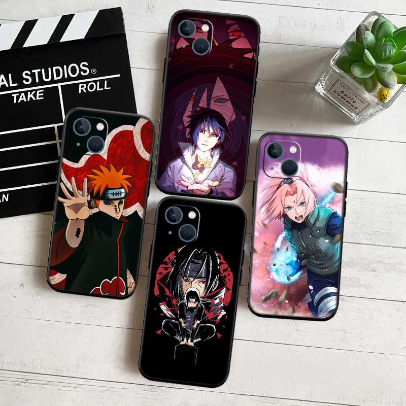 Cartoon Naruto Phone Case for Samsung Galaxy S20 S21 S22 Ultra FE + Plus A21S A22 A24 A25 A26 A30 A30S A31