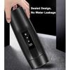 Portable Car Heating Cup, 350 ml Travel Electric Kettle, 304 Stainless Steel Liner Car Heated Mug, 40~100℃ Adjustable, 12V 80W Fast Boiling Bottle,