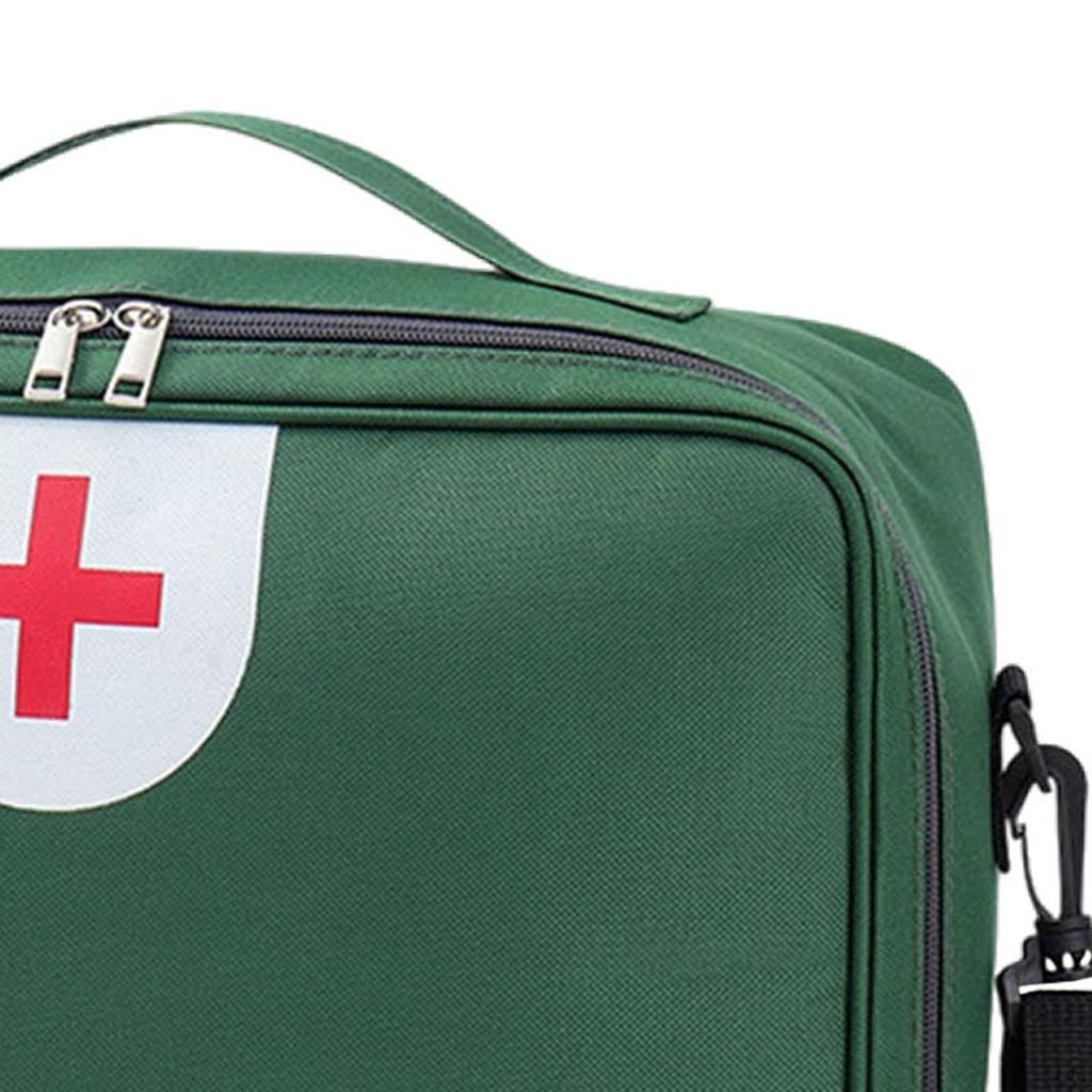 First Aid Bag Emergency Set Organizer Versatile Storage for Camping Office Hiking