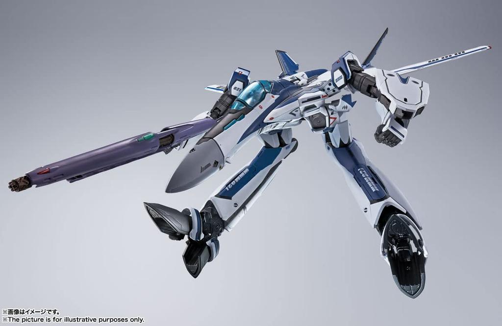 TAMASHII NATIONS DX Chogokin Macross F VF-25 Messiah Valkyrie WORLDWIDE Anniv. Approximately 340mm ABS & Diecast & PVC Painted Movable Figure