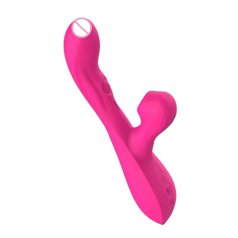 Vagina Sucking Vibrator G Spot Dildo Female Clit Clitoris Sucker Vacuum Stimulator Oral Suction Adult Sex Toys for Women Penis