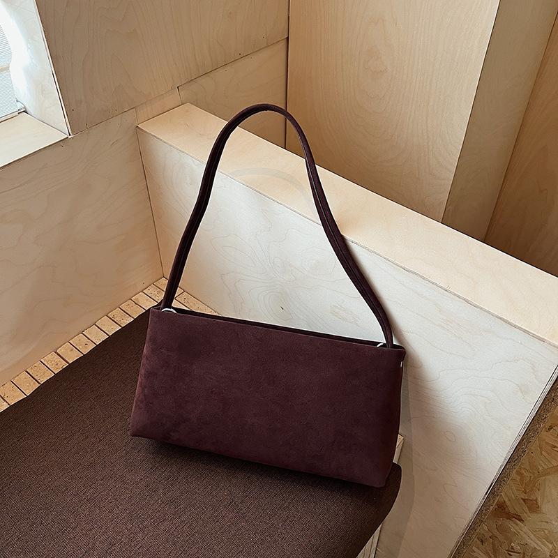 Autumn Trend Niche Single Shoulder Underarm Pillow Bag Matte Bag Women's New Fashion Messenger Bag Women