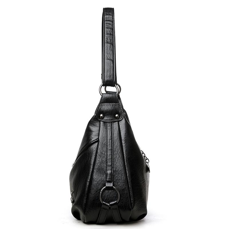 Simple Women's Shoulder Bag, Casual Crossbody Bag, Fashionable Shoulder Bag, Soft PU Leather Handbag Suitable for Daily Use and Shopping