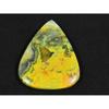 31X41X04MM Natural Bumble Bee Jasper Pear Cabochon Loose Gemstone 49Cts. D-93