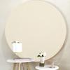 Pure White Circular Background Cloth Wedding Birthday Party Decoraion Baby Shower Wedding Party Supplies Round Backdrop Cloth
