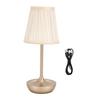 LED Desk Lamp Rechargeable Modern Nordic Style Table Light for Bedroom Bar Cafe Restaurant Gold