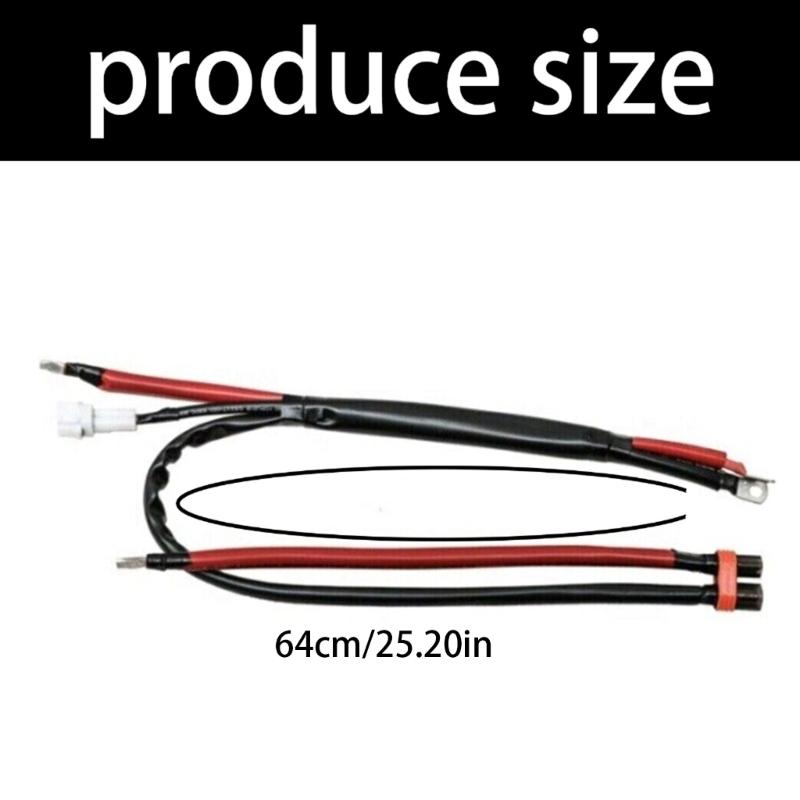 High Performances ABS Battery Power Cord Cable Suitable For Electric Bike Controller Connection Universal Compatibility
