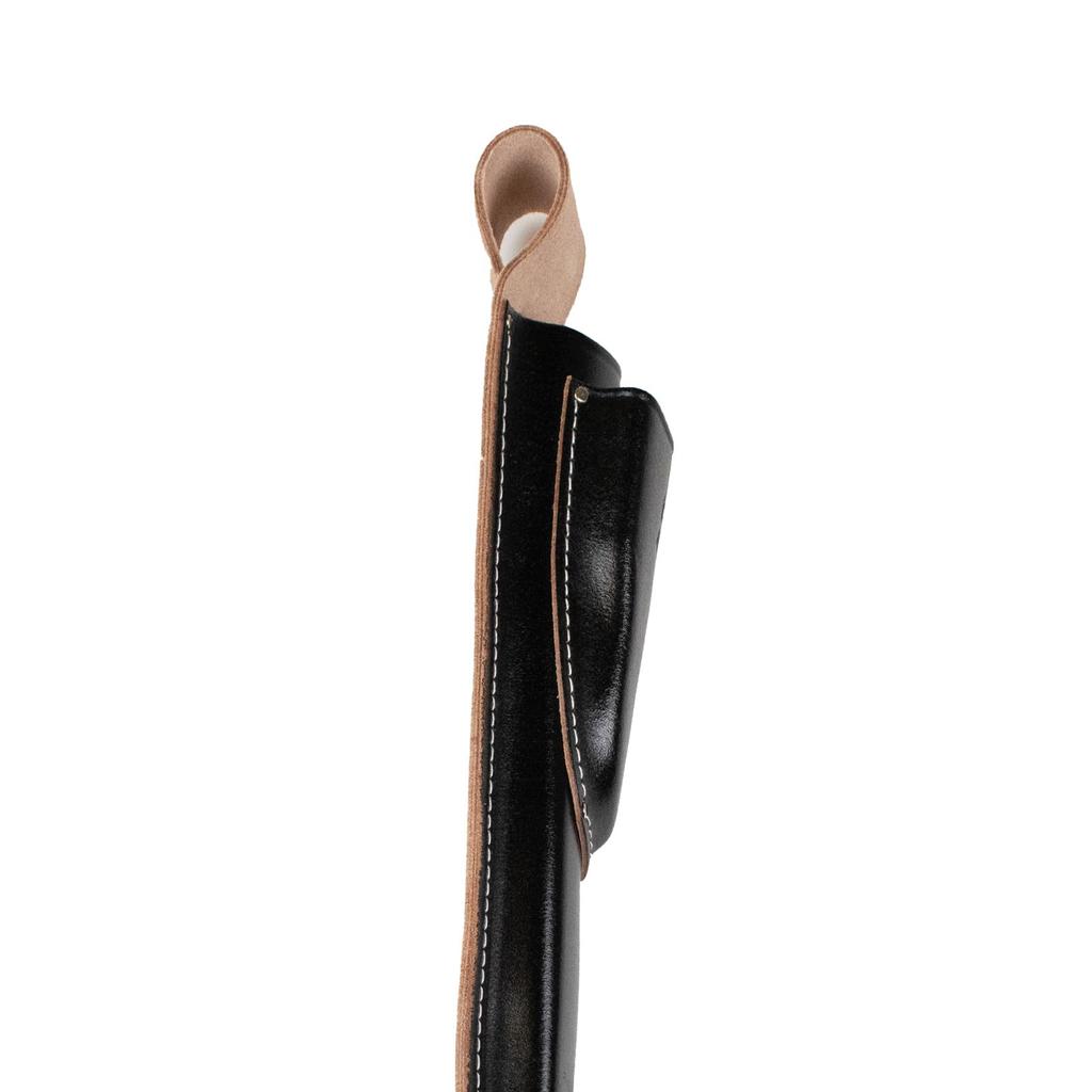 Yoshitoshi Leather Case Long Folding Easy To for Fruit and General Households Saw/Pruning Shears, 2-Tier, Use, Convenient, Portable, Durable, Stylish,