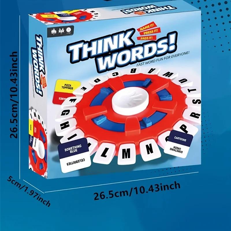 Basta Spanish Vocabulary Letter Pressing Board Game Fast Paced Family Party Games English
