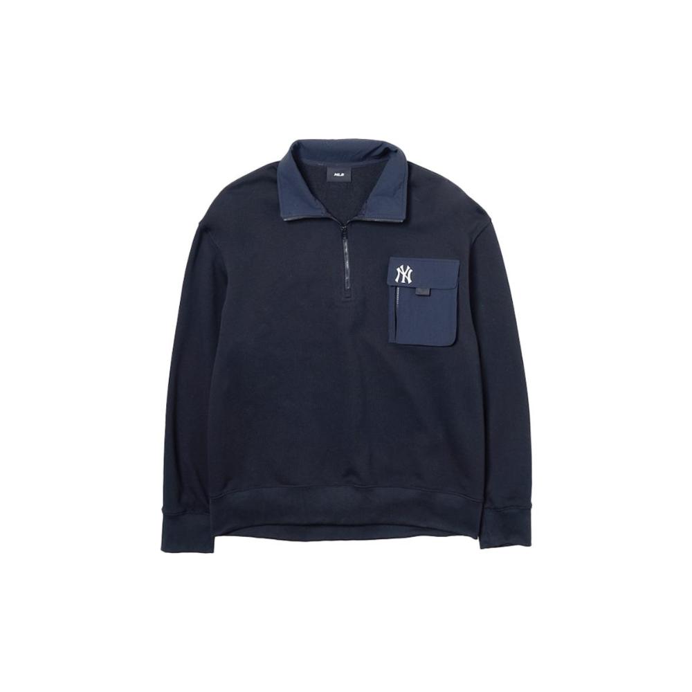 New MLB New York Yankees Sweatshirt Unisex Black 3AMTB1144-50BKS