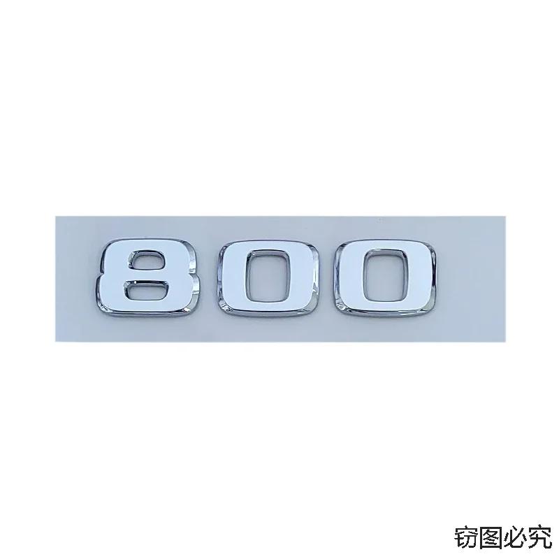 CWDRF1 ABS Letter Emblem Car Sticker Auto Body Rear Trunk Tail Decal Badge for Mercedes Benz G700 G800 G900 900 800 700