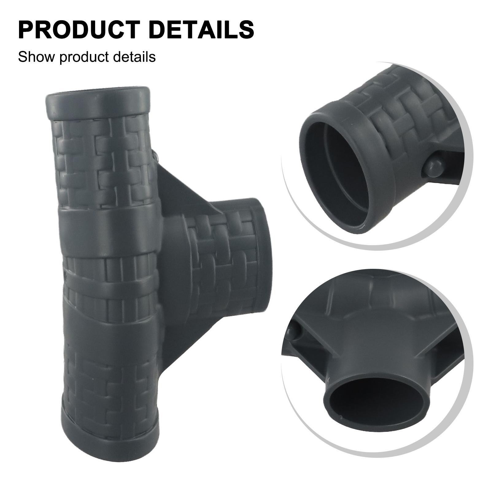 P07082,Plastic T Connector For Coleman 16 Inch OD Pool 42 Inch Or 48 Inch/ Deep