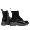 White Line High-top 1460 Tooling Boots Women's Classic Hard Leather Open-edged Bead Short Boots Leather Boots Round Head Locomotive Shoes