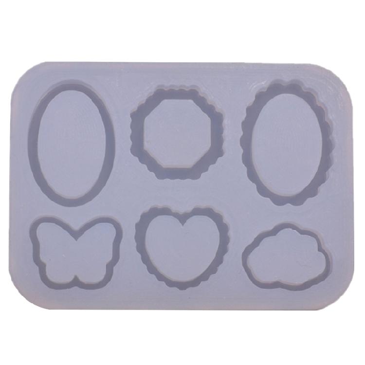 Creative Quicksand Crafting Silicone Molds Jewelry Part Making Molds Epoxy Resin Art Moulds Silicone Art Supplies