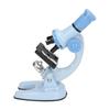 Microscope Toy Educational Biological Laboratory Tool Microscope Toy for Children Kids Blue