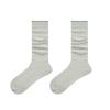 Solid Color Ice Silk Long Socks Lolita Mid-tube Stocking Fashionable Knee High Sock  Spring