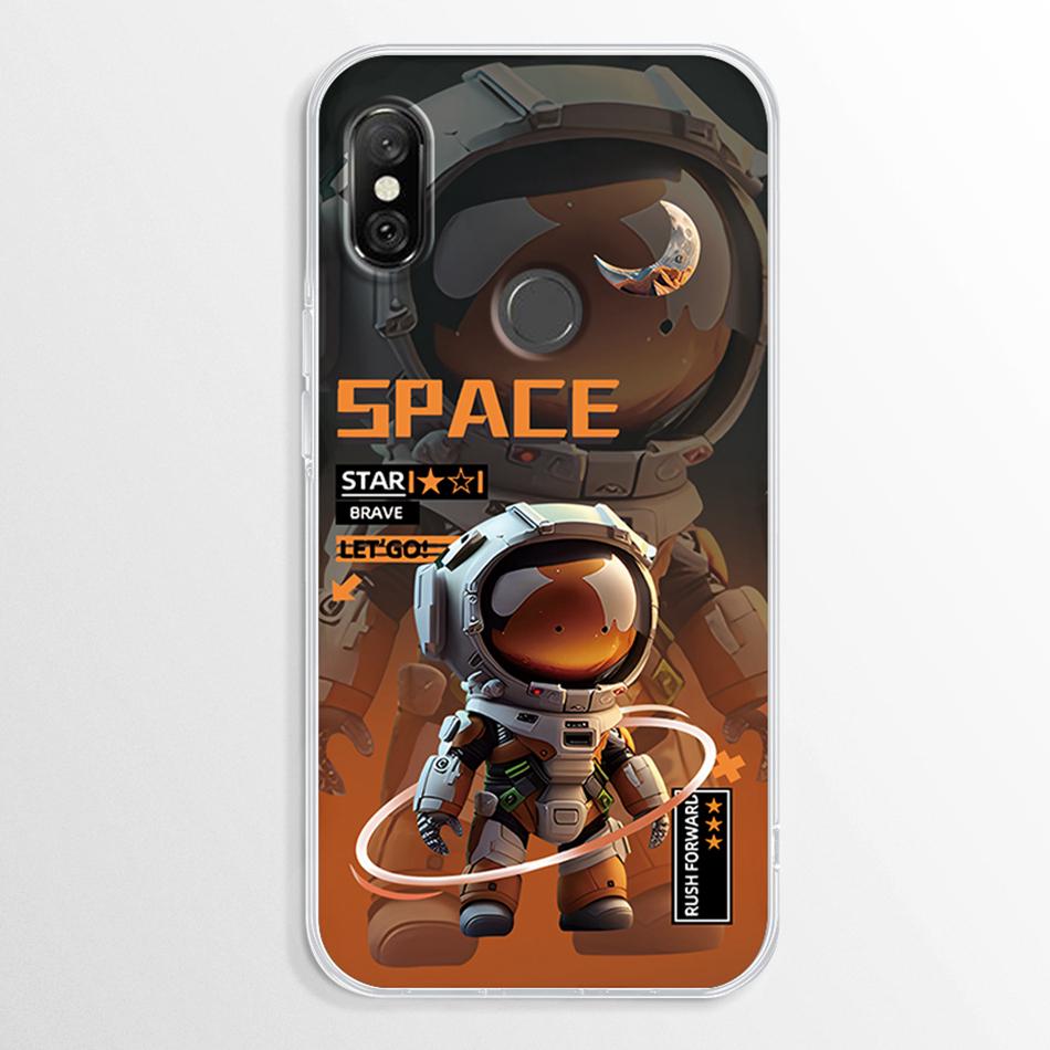 Funda para Xiaomi Redmi Note 6 Pro Mármol Transparente Suave TPU Cubierta Trasera Para Xiaomi Redmi Note 6 Note6 Pro Funda de Silicona Parachoques Fundas