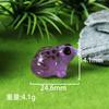5pcs/10pcs Mini Frogs Glow At Dark Fairy Garden Pots Miniatures Decoration Luminous Frog Vivarium DIY Accessories