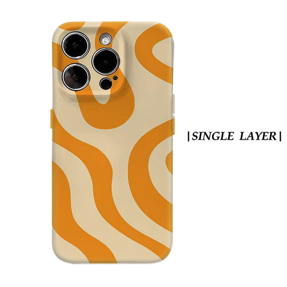 

Retro Swirl Phone Case for IPhone 17 16 15 14 13 Pro Max Plus for Magnetic Single Double-layer Tough Case For iPhone 13 Pro Max