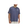 Simple Loose Fit Short Sleeve T-Shirt Men Tops Storm-Gray 1387285-045