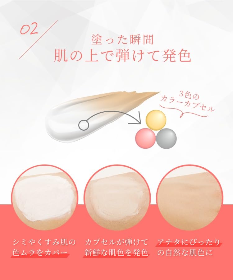 Nopa My Best Color Cactus Makeup Rosemary Foundation, 40g, SPF50+ PA++++, Extract, All-in-One Base, Scent, UV-Free