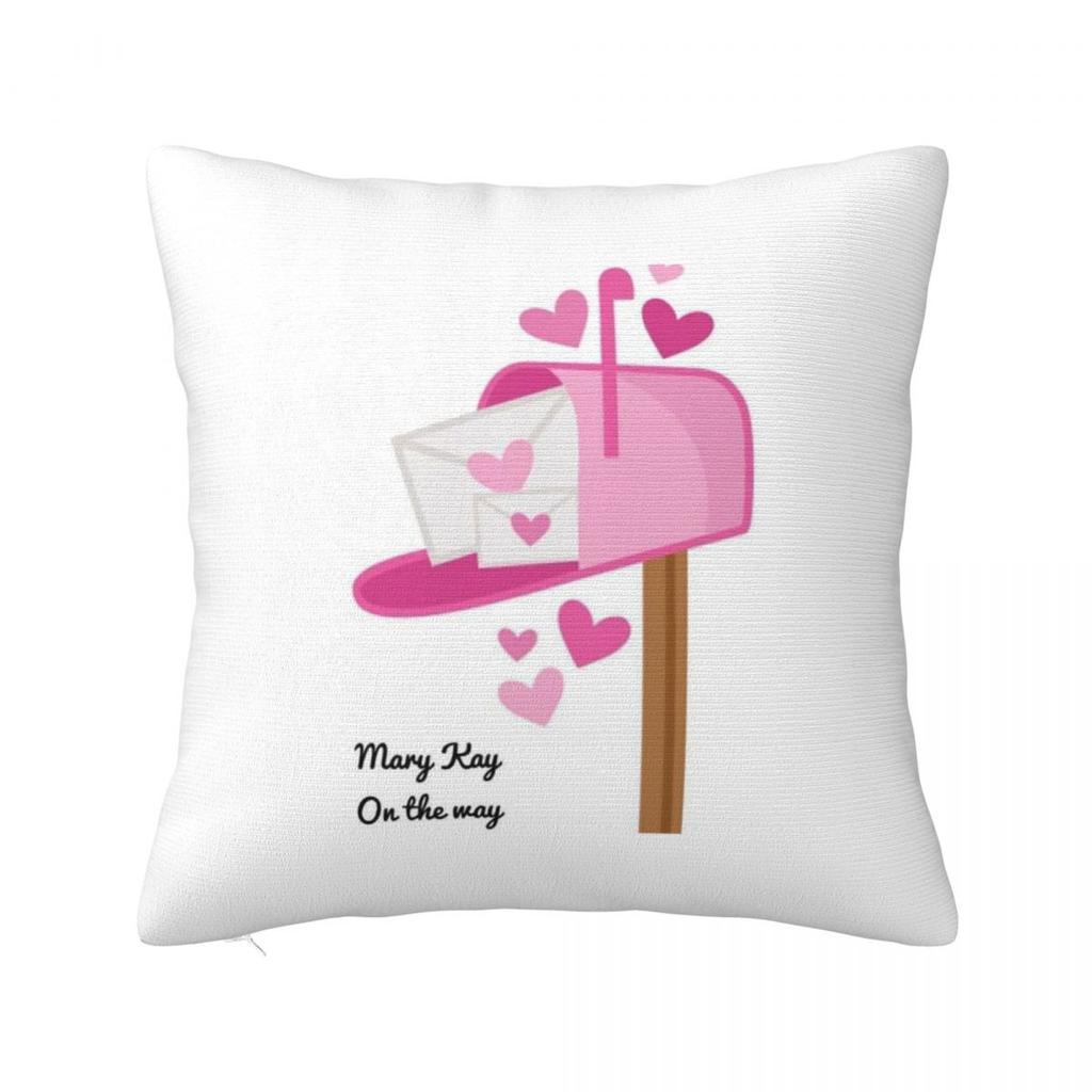Mary Kay Square Pillowcase Cushion Cover Pillow Case Throw Pillow Cover for Home Bedroom Car