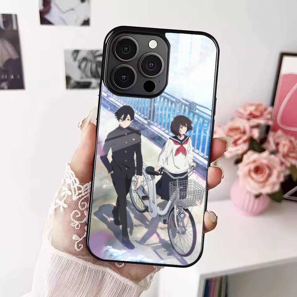 Anime Shoushimin Phone Case For iPhone 17 16 15 14 13 12 Pro Max Plus for Magsafe Mirror Wireless Magnetic Cover