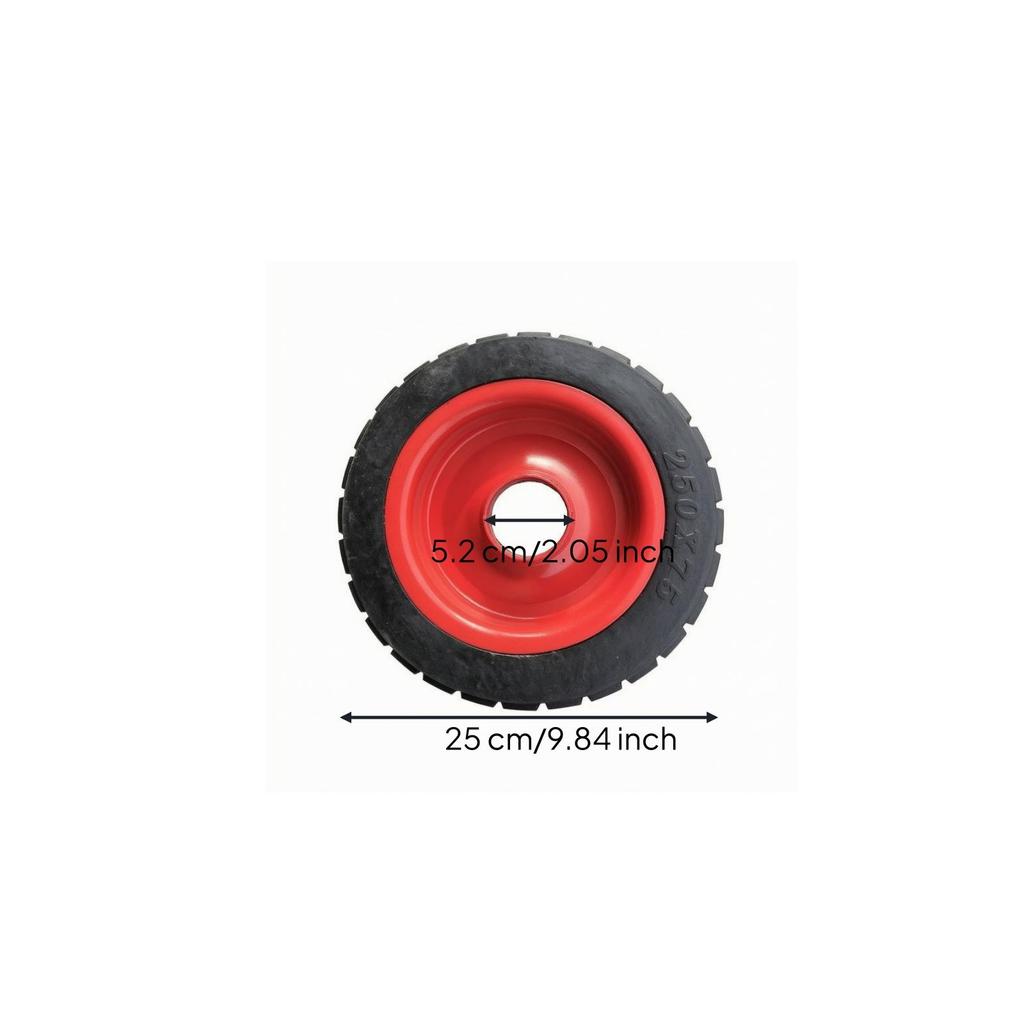 Wheel Assembly with Steel Rim Flat-Puncture-Proof Replacement Wheels Stable