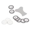 10Pcs Ultrasonic Mist Maker Ceramic Disc 20mm Atomizer Accessory Set Kit for Humidifier