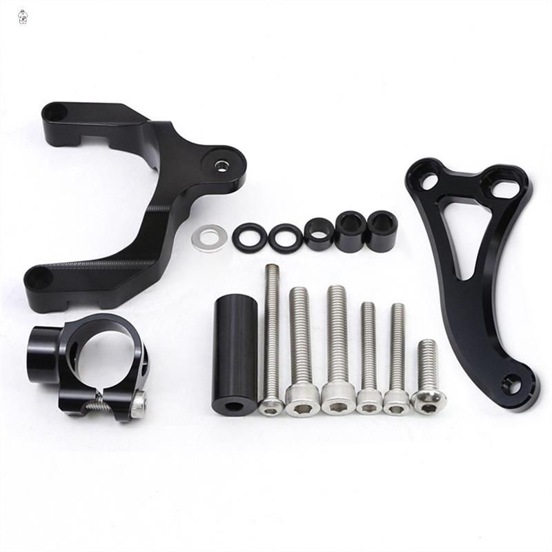 For GSXS750 GSX-S750 Damper Bracket Forgsxs750 GSX-S750 Steering Damper Stabilizer Support Motorcycle Accessories NONE чёрный