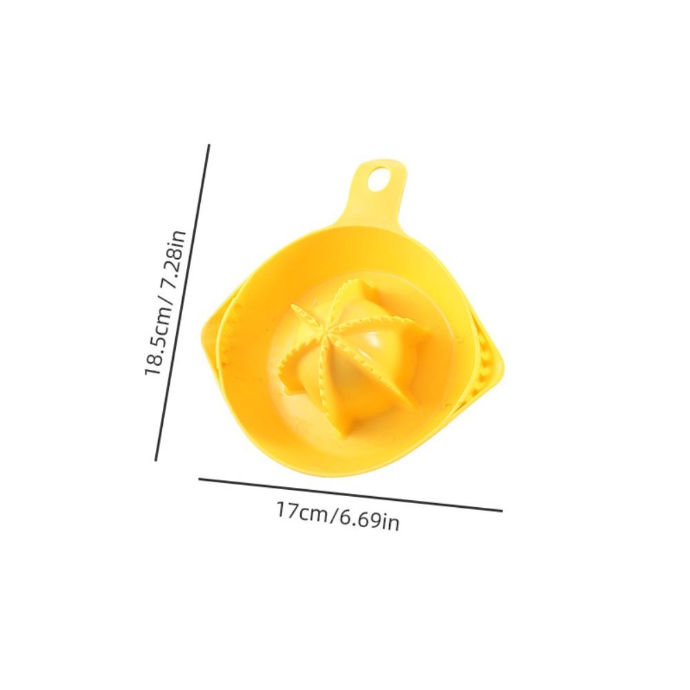 Hand Pressed Lemon Squeezer Plastic Lemon Presser Fruit Tools Manual Lemon Juicer  Summer