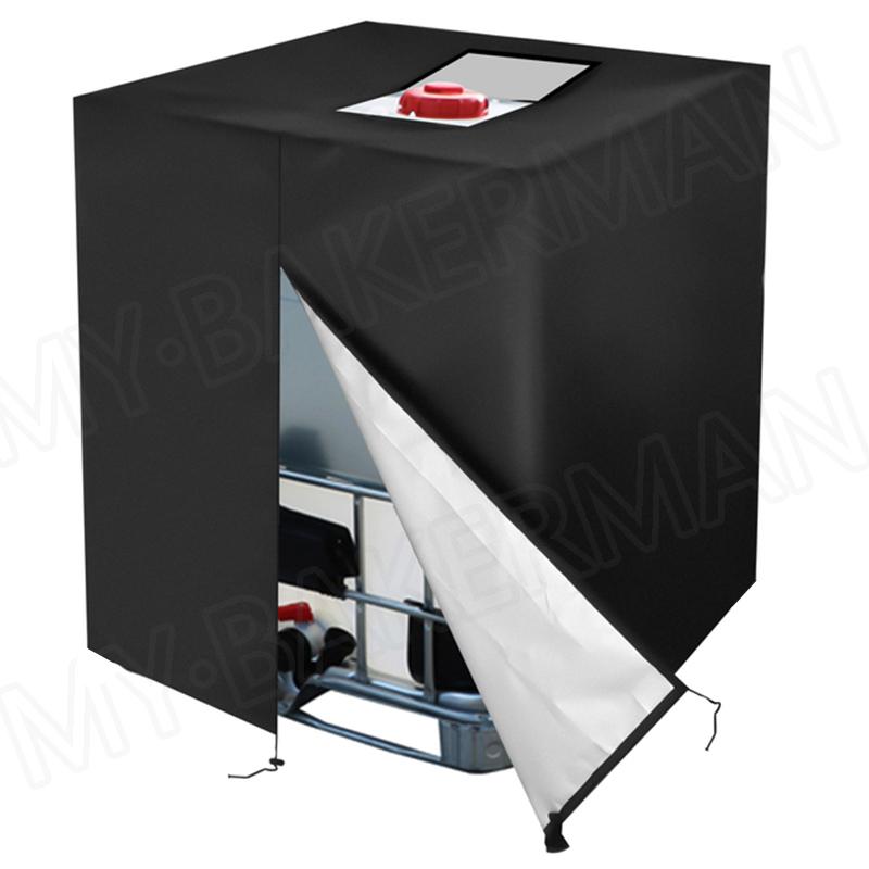 Cubierta Protectora para Contenedor IBC con Cremallera 1000 Litros Protege Su Cubierta de los Rayos UV y el Polvo