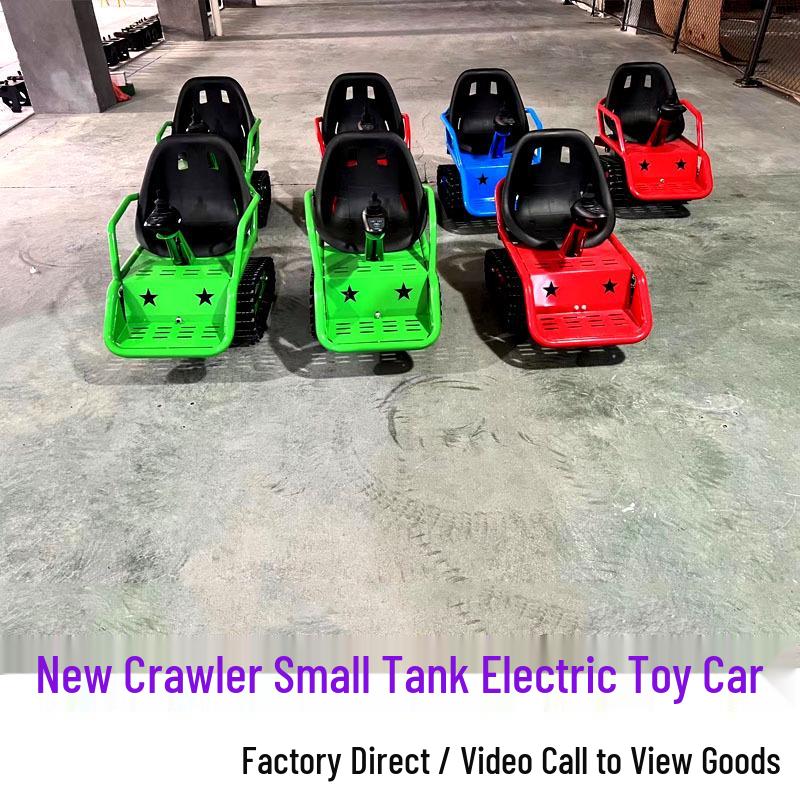 Tracked Mini Tank Electric All-Terrain Toy Car for Kids