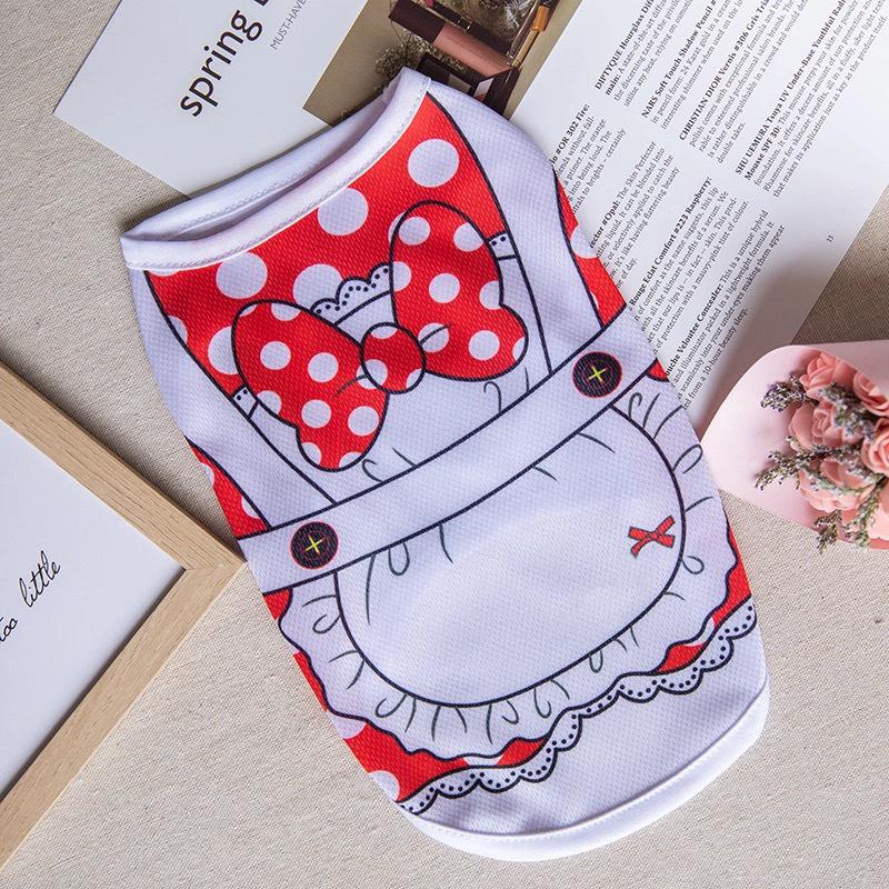 Cute Sphynx Cat Shirt Vest for Cats Gotas Summer Breathable Pet Clothes Clohting Katten Kedi mascotas Costume Dog Suit ropa para