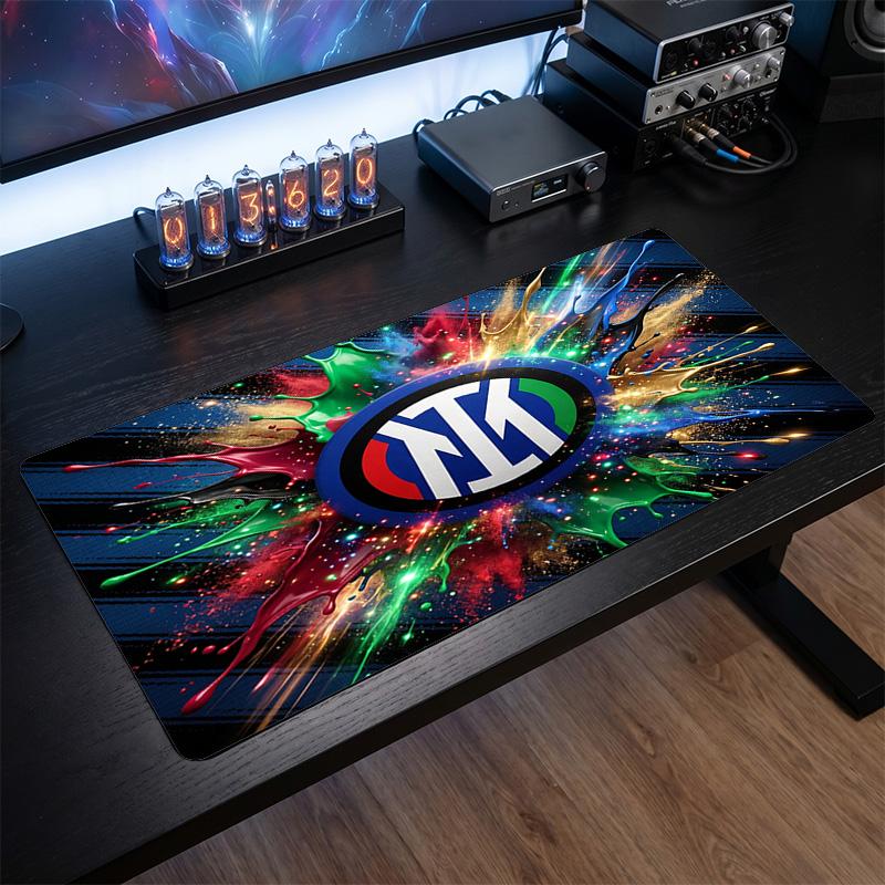 Borussia Dortmund Printed Large Mouse Pad, Non Slip Soft Rubber Gaming Desk Mat for Office Laptop Computer Decor