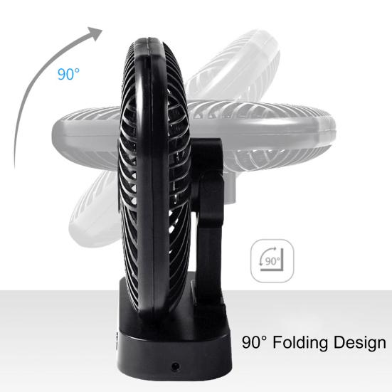 Ventilator Portabil Magnetic Zgomot ABS Exterior Suctiune Activitati Scazute Ventilator de Birou pentru Sport